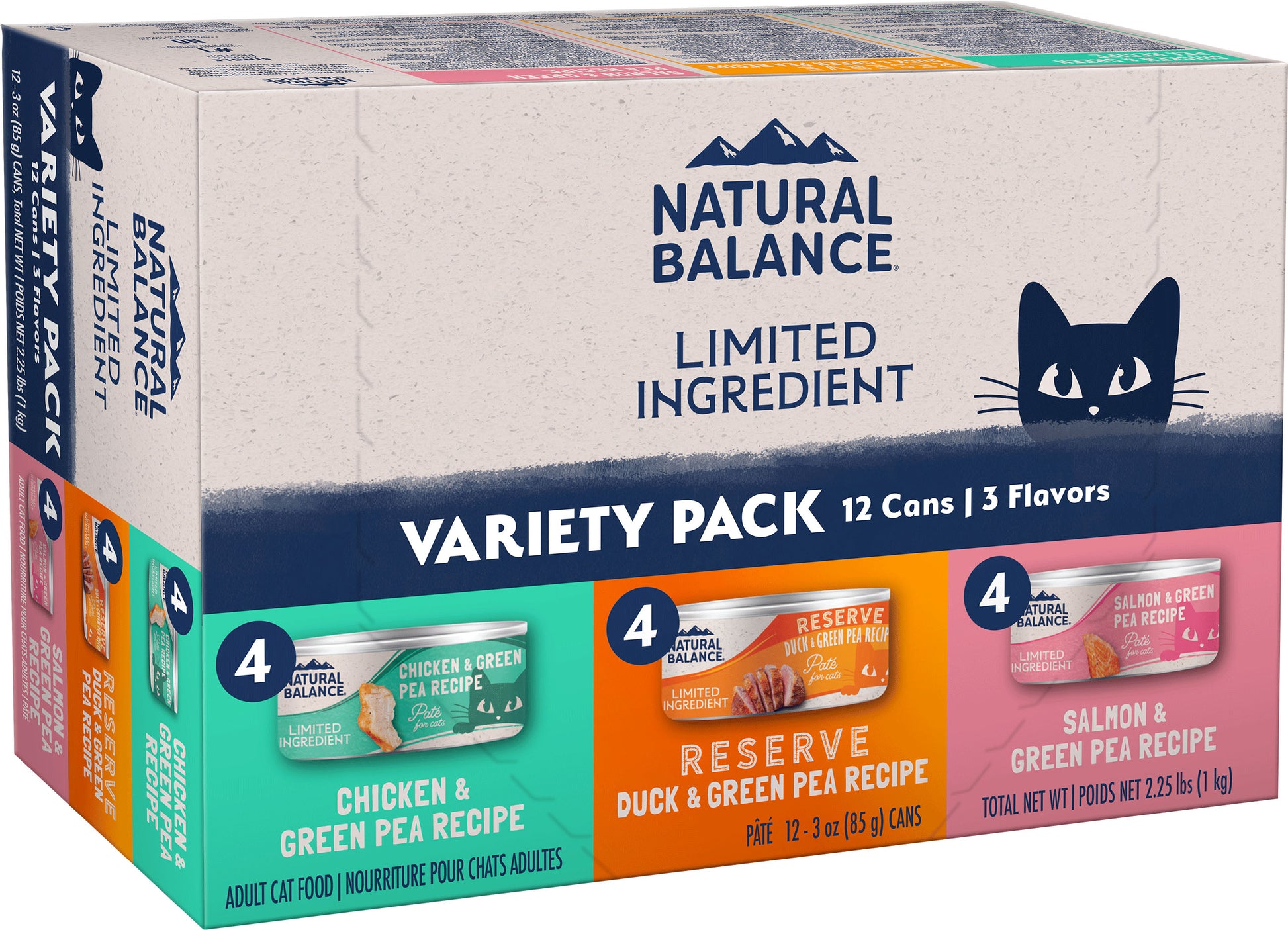 Nb Limited Ingredient Canned Cat Food Variety Pack