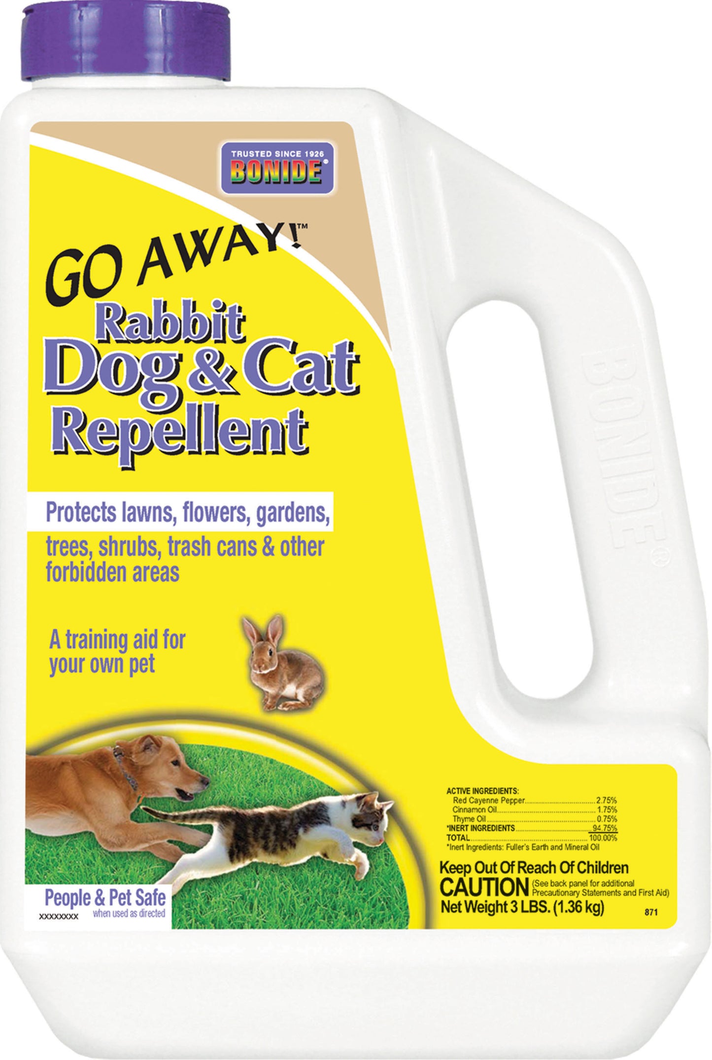Bonide Go Away Rabbit, Dog & Cat Repellent Rtu