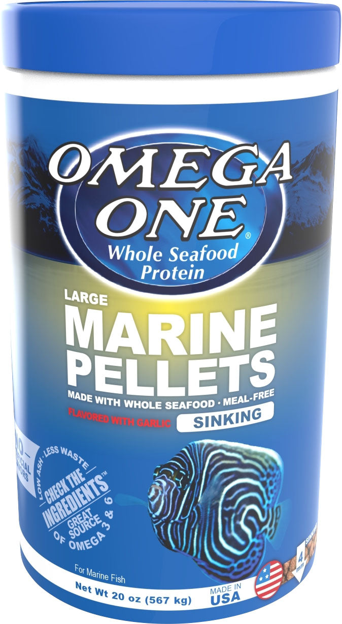 Omega One Garlic Marine Pellet Sink