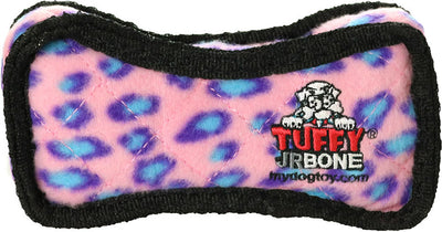 Tuffy Jr Bone 2 Durable Squeaky Soft Dog Toy