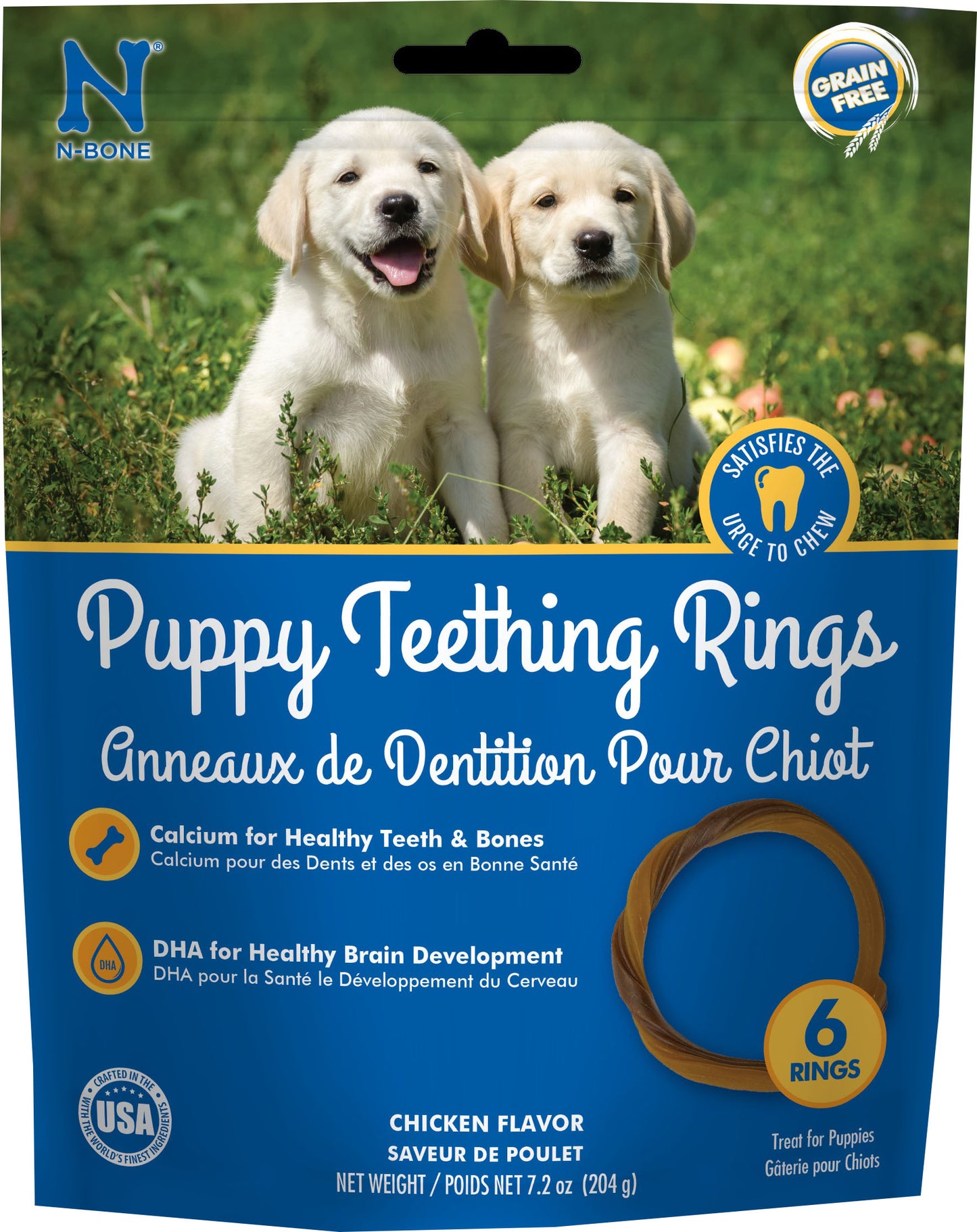 N-Bone Grain Free Puppy Teething Ring