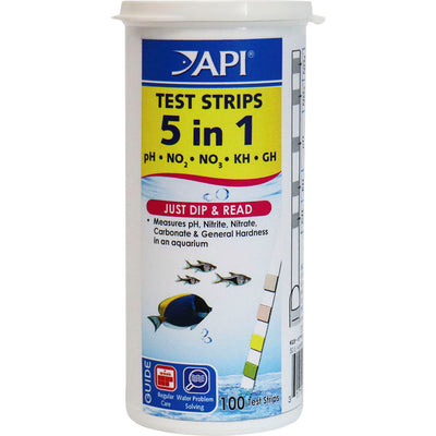 Api 5 In 1 Aquarium Test Strips