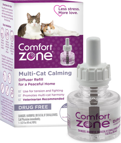 Comfort Zone Multi-Cat Diffuser Refill For Cats