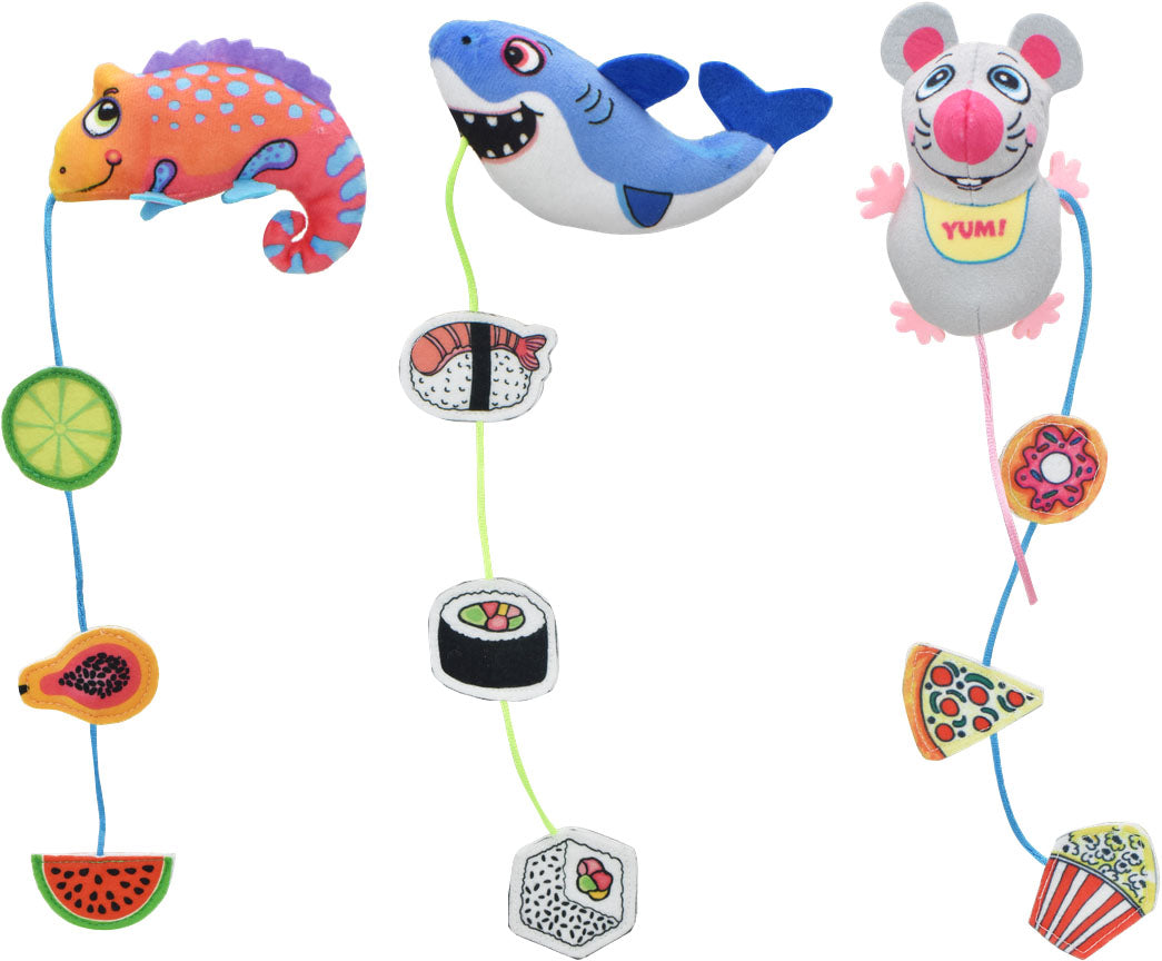 Multipet Mousie Munchies W/Catnip By Fuzzu