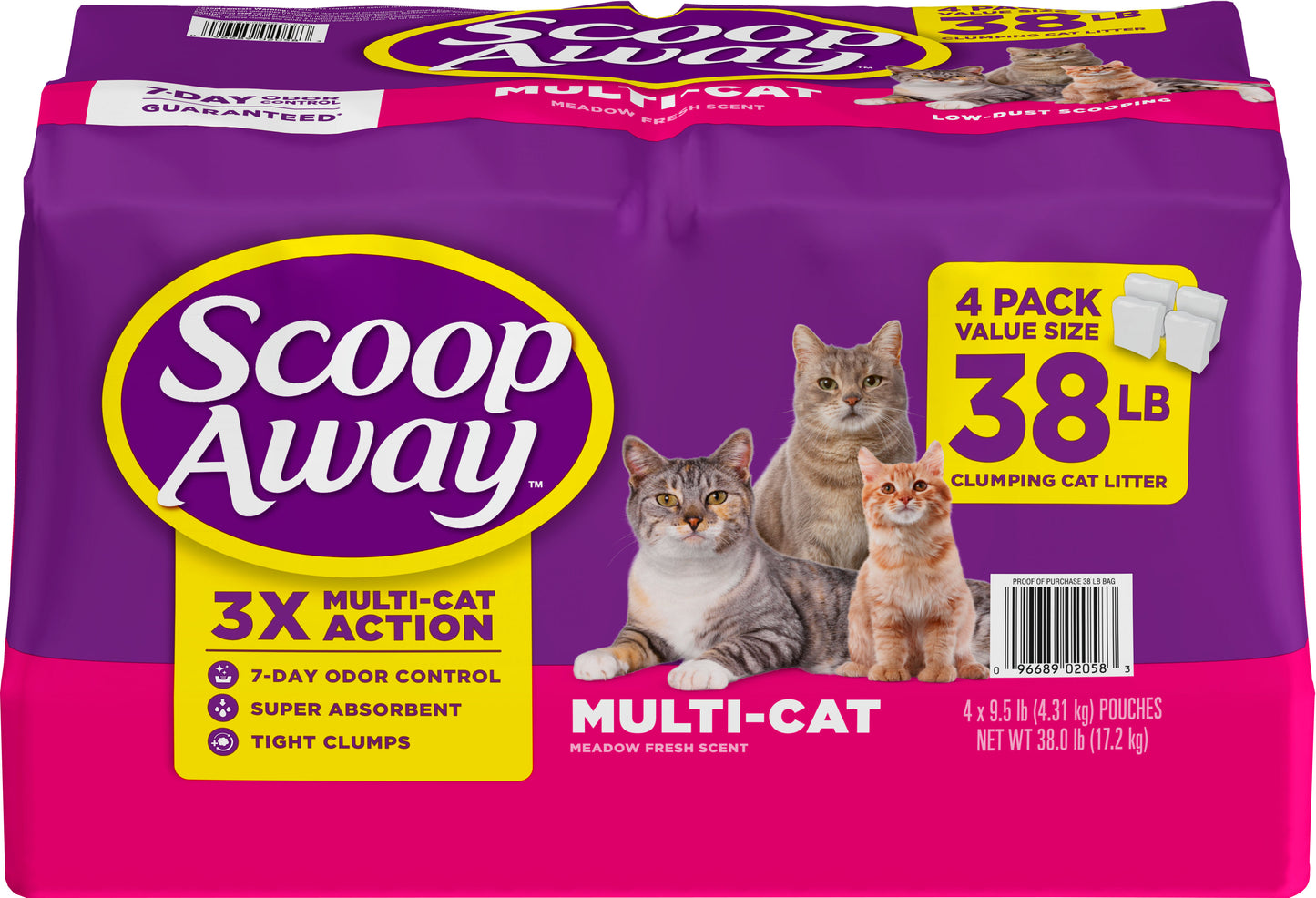 Scoop Away Clumping Litter Multi Cat
