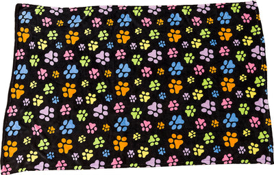 Spot Snuggler Rainbow Paw Blanket