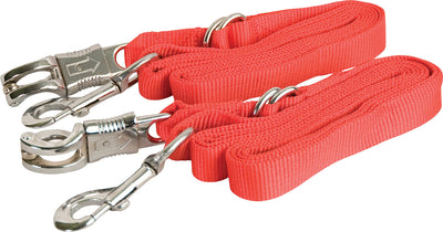 Gatsby Adjustable Nylon Cross Ties W/Panic Snap