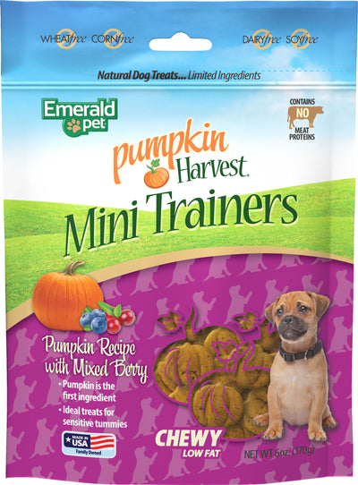 Emerald Pet Pumpkin Harvest Trainers Chewy Dog Tre