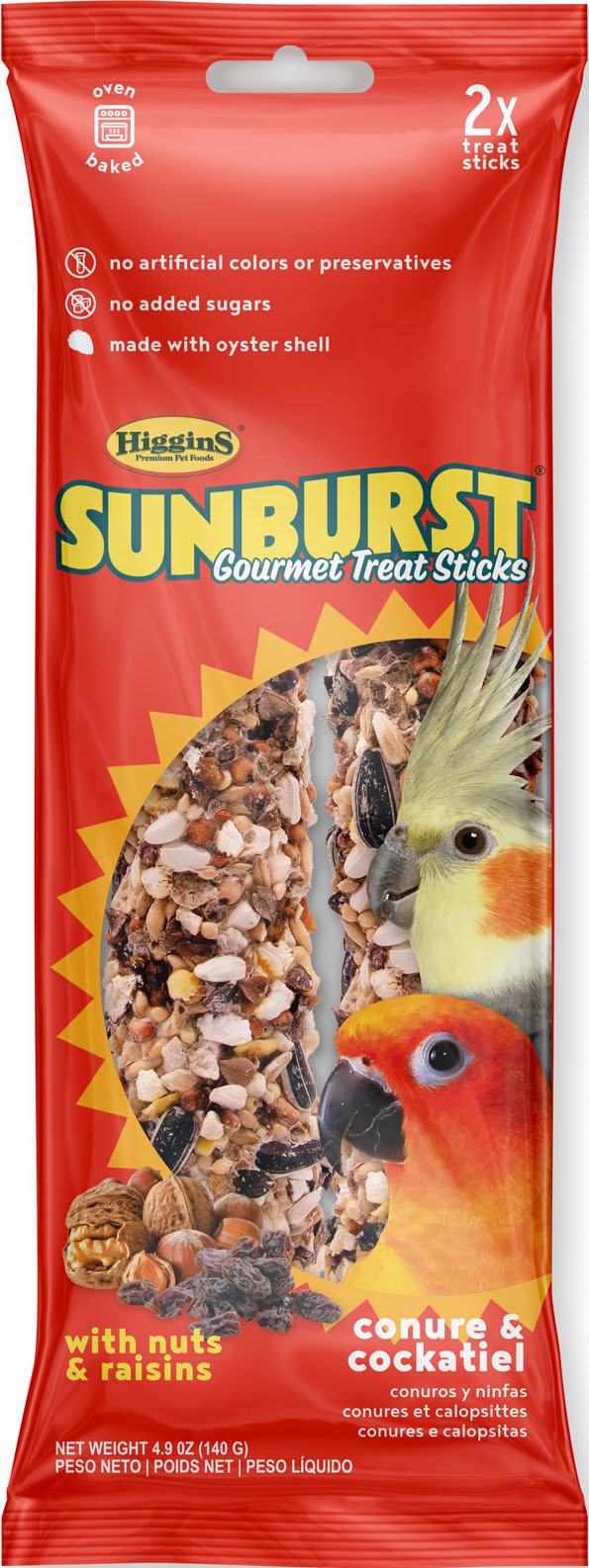 Sunburst Gourmet Avian Treat Sticks Canary/Tiel