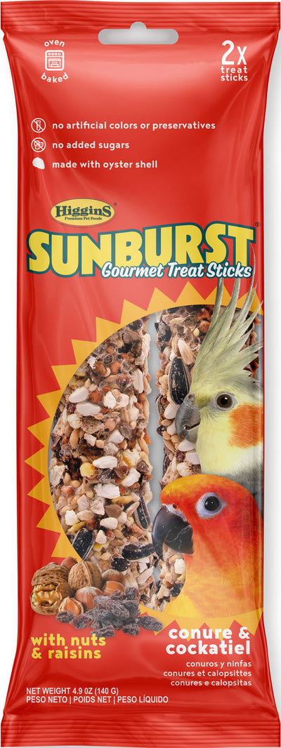 Sunburst Gourmet Avian Treat Sticks Canary/Tiel