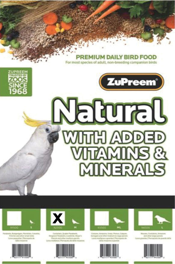 Natural Diet Medium Bird Food