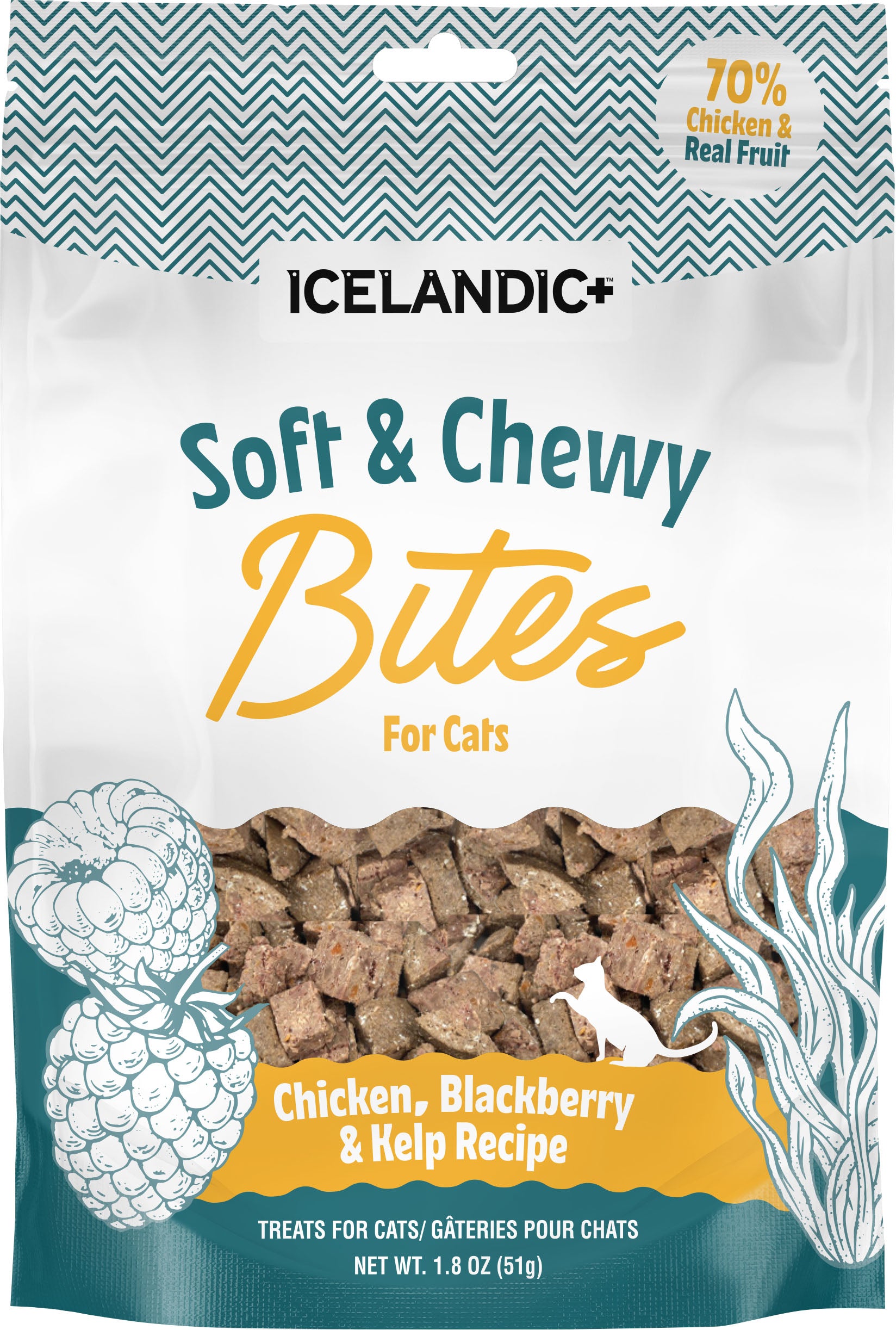 Icelandic+ Soft & Chewy Bites For Cats