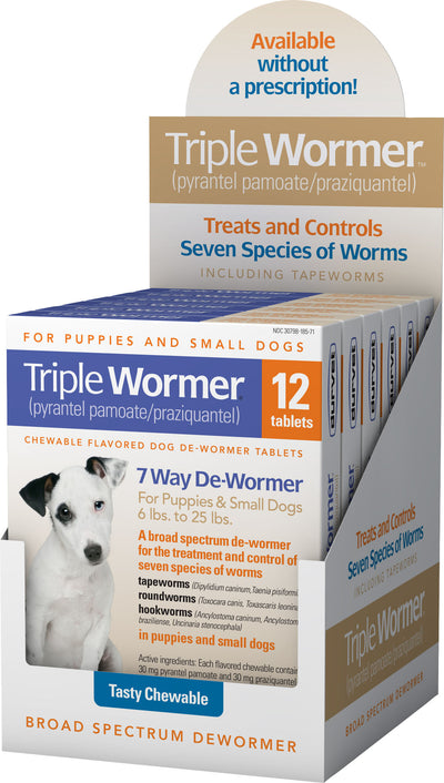 Durvet Triple Wormer For Puppies & Small Dogs