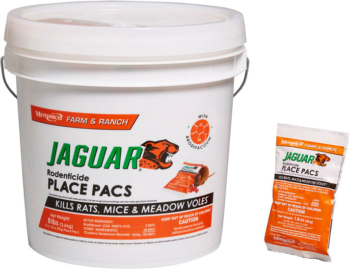 Jaguar Rodenticide Place Pacs Pail