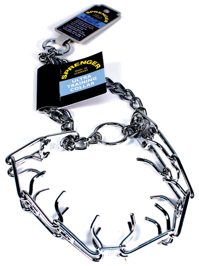 Herm Sprenger Ultra Chrome Prong Training Collar
