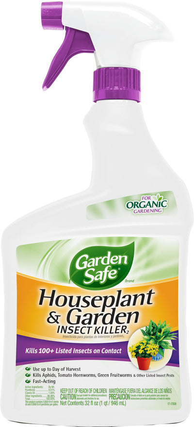 Garden Safe Houseplant & Garden Insect Killer Rtu