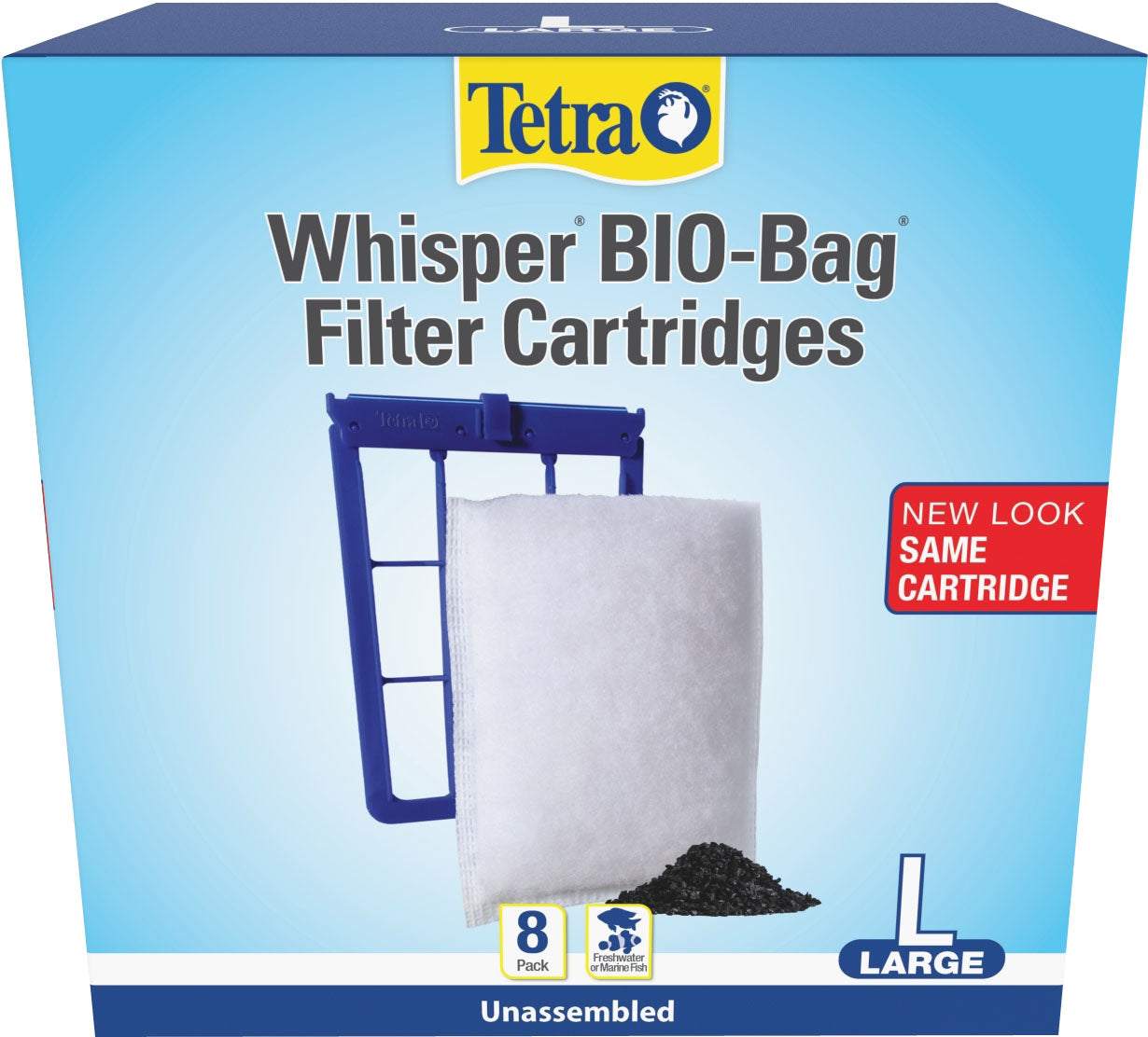Tetra Whisper Unassembled Bio Bag Cartridge