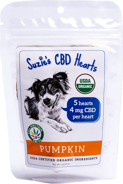 Suzie'S Cbd Hearts For Dogs Trial Size