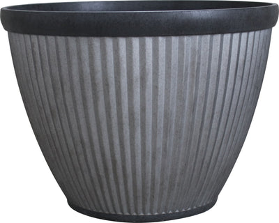 Southern Patio Westlake Round Pleated Planter
