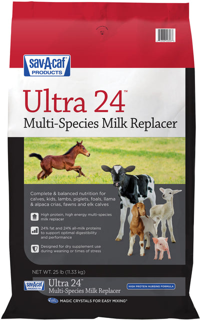 Grade A Ultra 24 Multi-Species Milk Replacer
