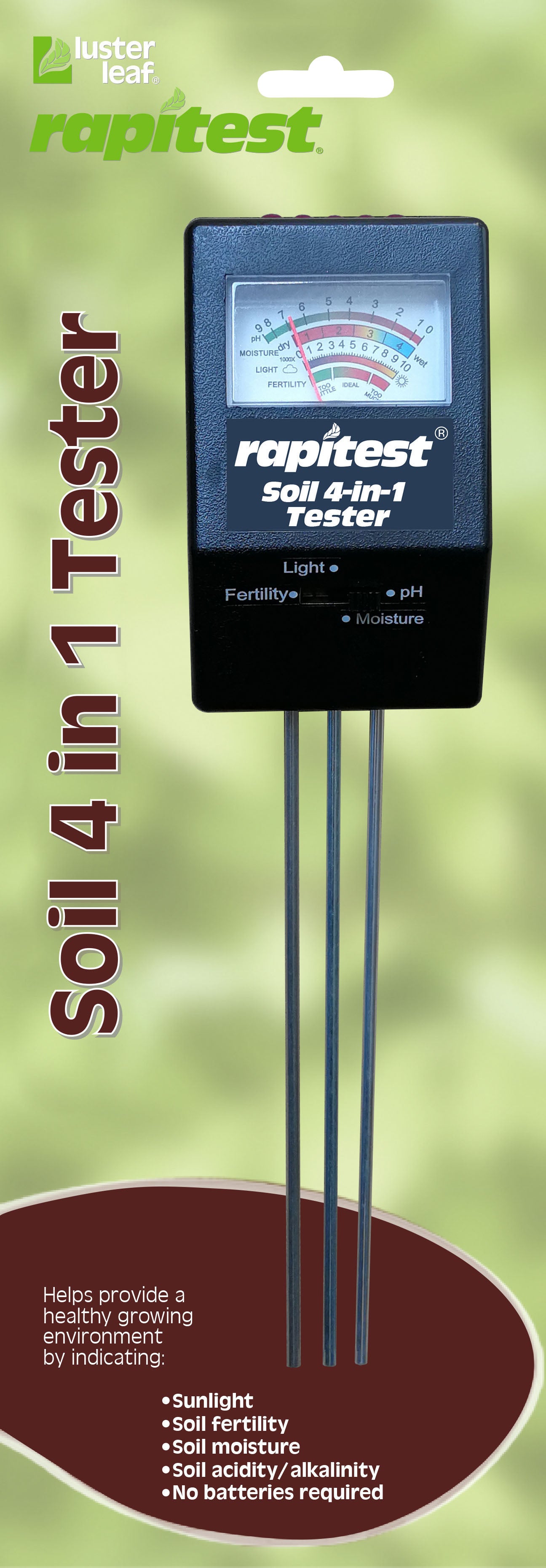 Rapitest Soil 4-In-1 Tester