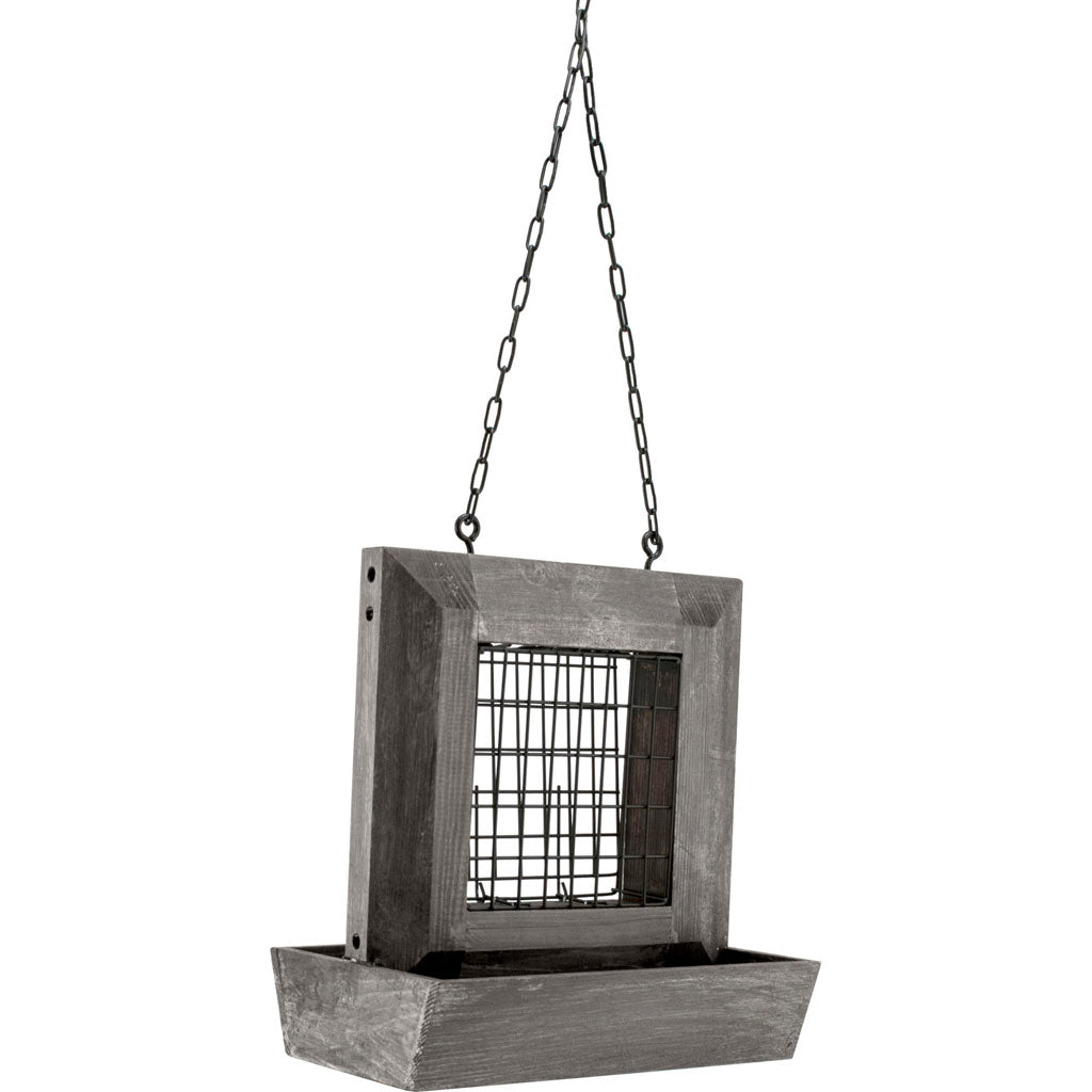 Modern Farmhouse Window Suet & Seed Feeder