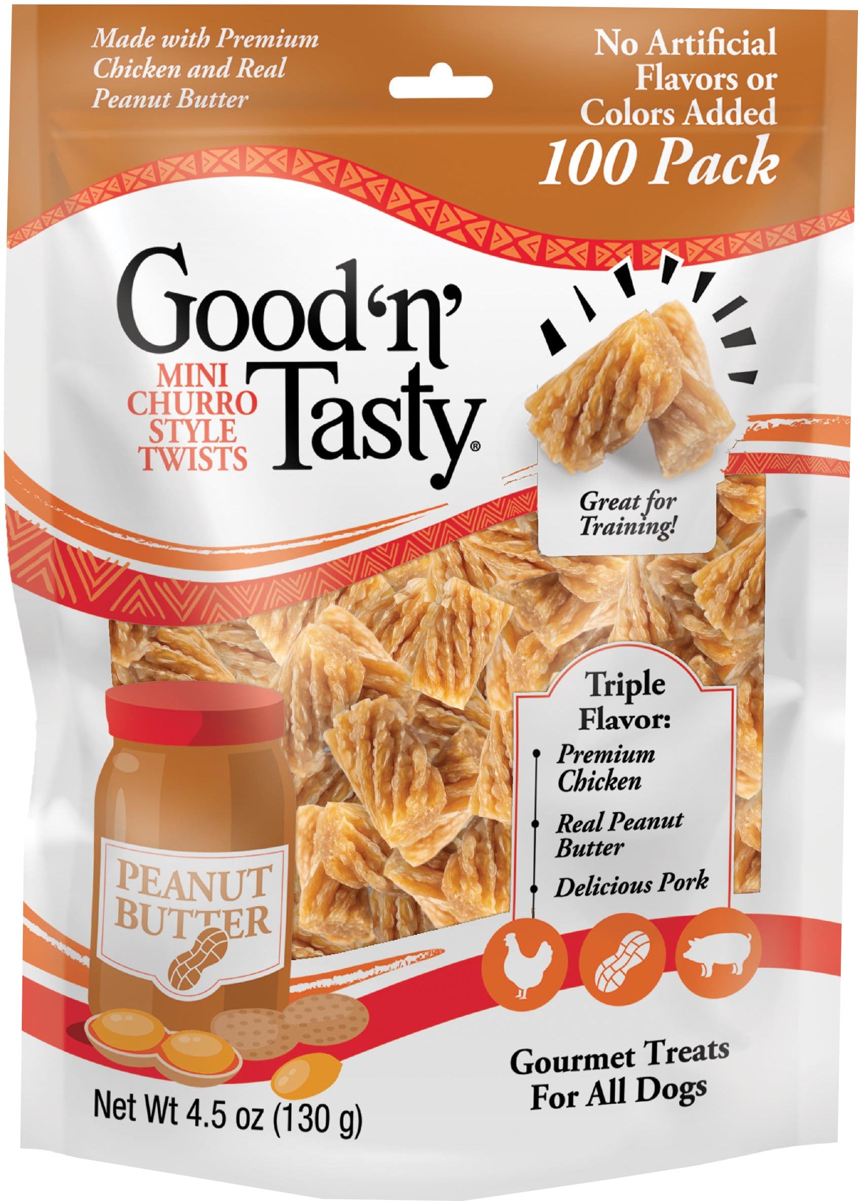 Good 'N' Tasty Triple Flavor Mini Churro Twists