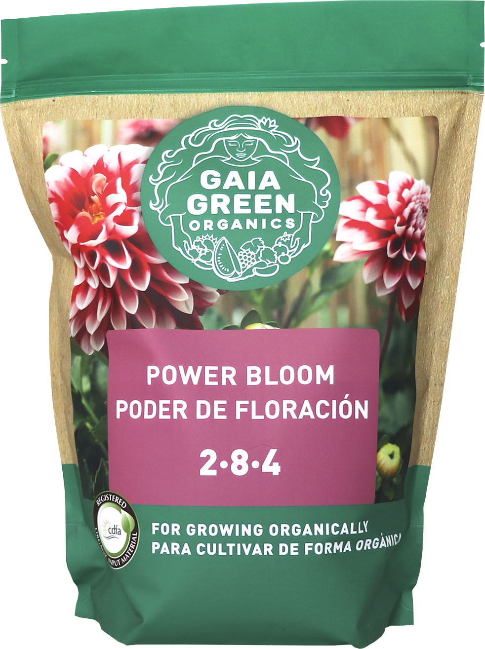 Gaia Green Organics Power Bloom Fertilizer 2-8-4