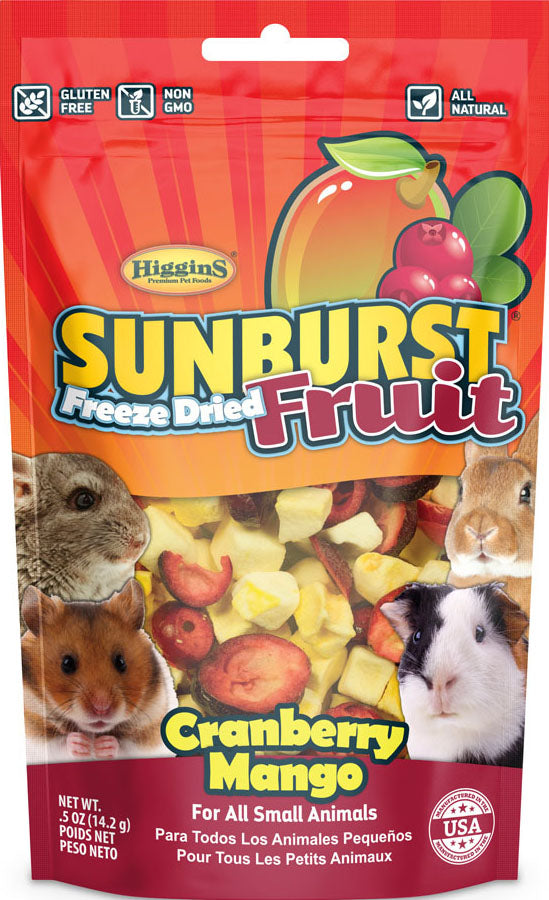 Sunburst Freeze Dried Fruit Small Animal Treat