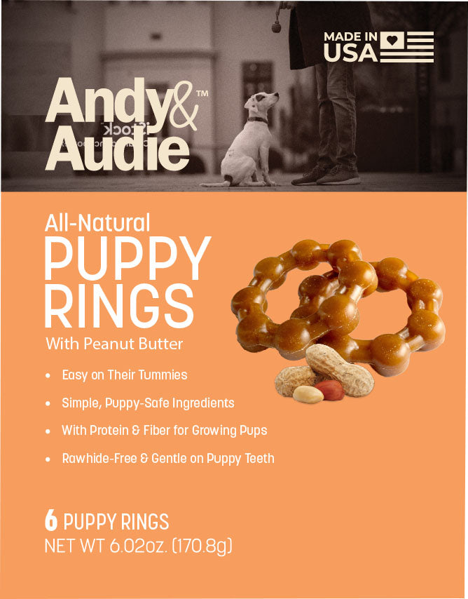 Andy & Audie Alternative Ring Chews For Puppies