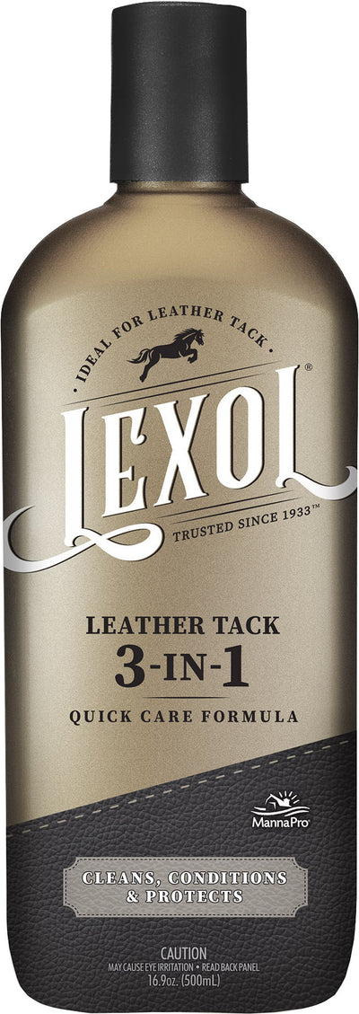 Lexol Leather Tack 3-In-1 Quick Care Formula