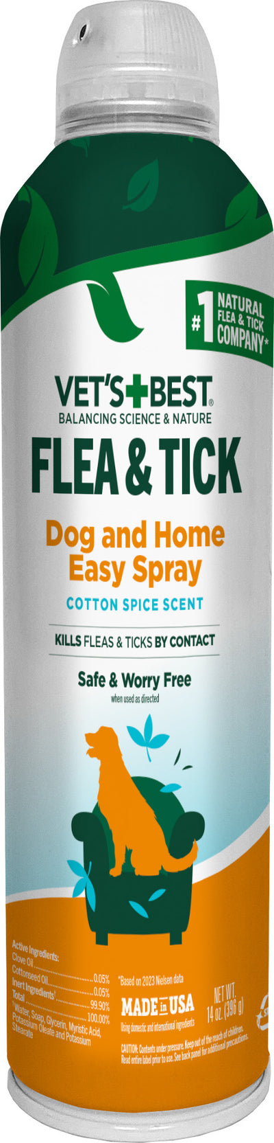 Vet'S Best Flea & Tick Dog Easy Spray