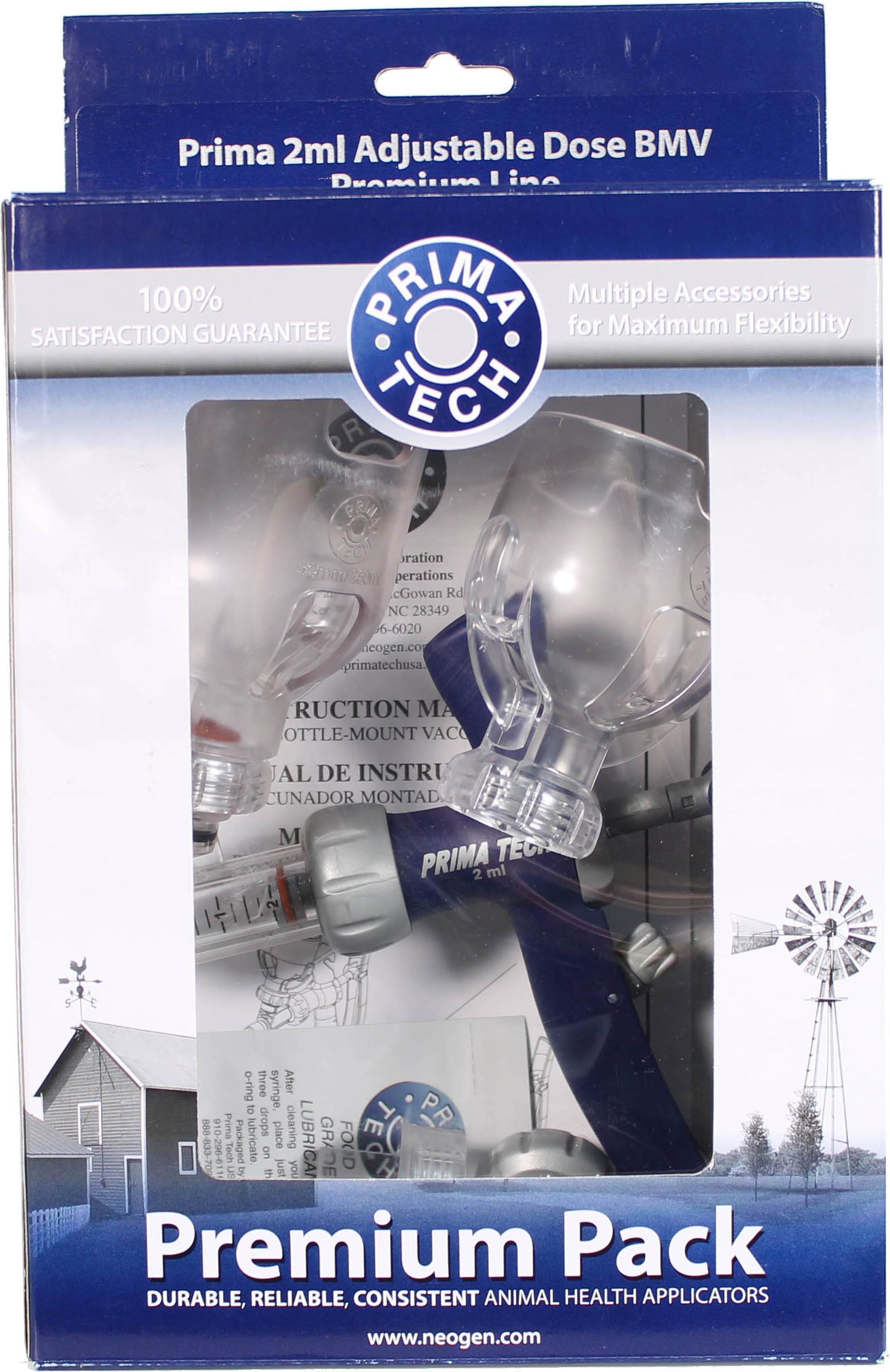 Prima Tech Adjustable Dose Bottle Mount Vaccinator