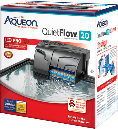 Aqueon Quietflow 20 Led Pro Power Filter
