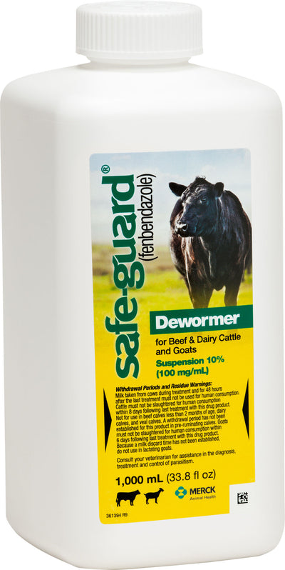 Safe-Guard Suspension Cattle & Sheep Dewormer