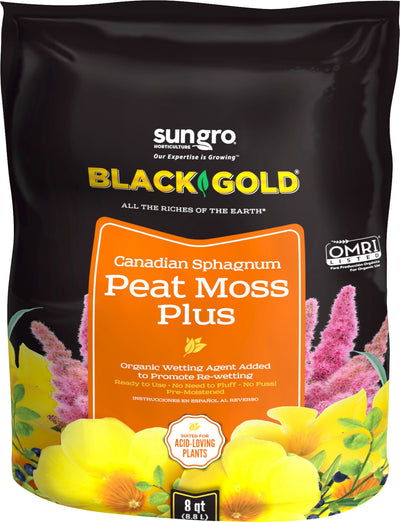 Black Gold Peat Moss Plus