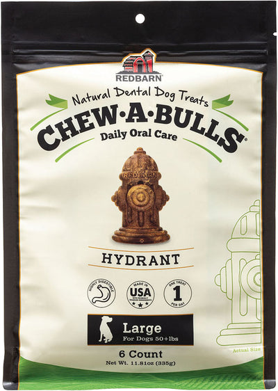 Redbarn Chew-A-Bulls Hydrant Dental Treats