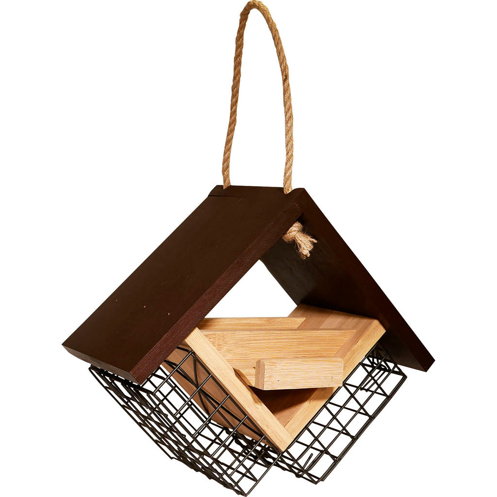 Ultimate Renewable Bamboo Double Suet Feeder