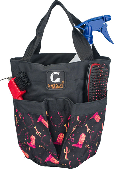 Gatsby Nylon Stable Tote Mesh Bottom