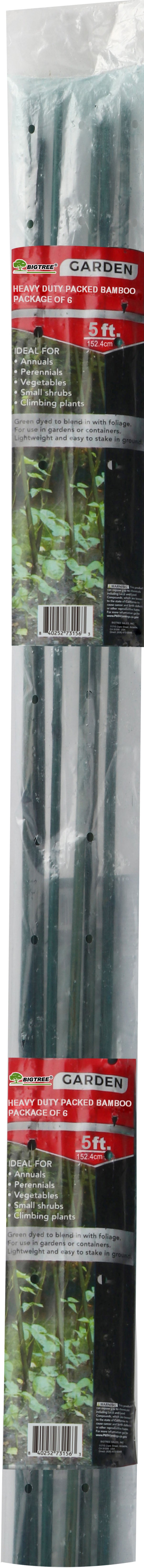Big Tree Packaged Bamboo Stakes
