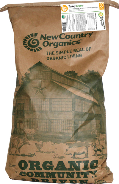 Certified Organic Turkey Grower Feed