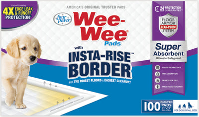 Wee-Wee Insta-Rise Border Pad