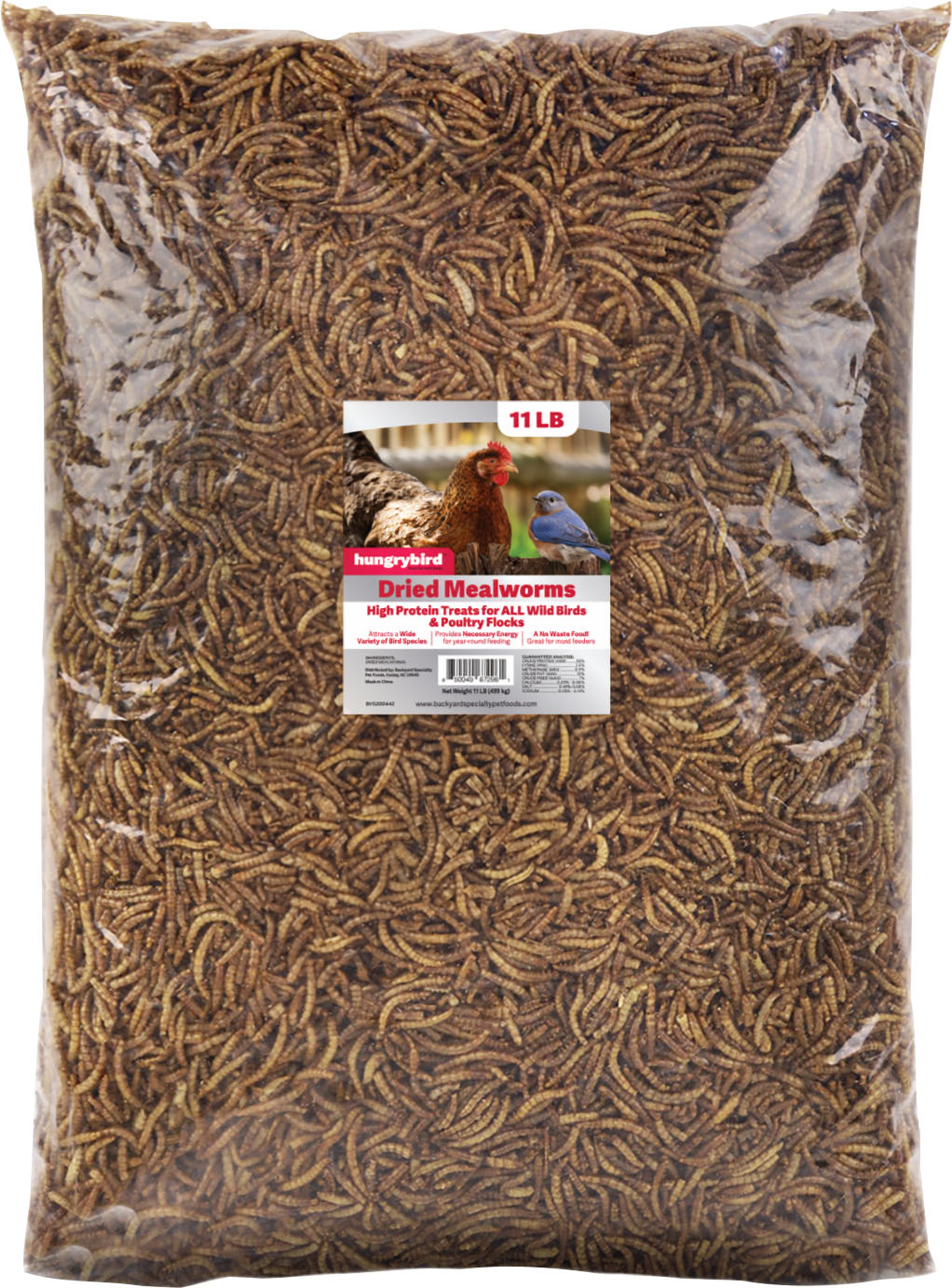 Hungrybird Dried Mealworms