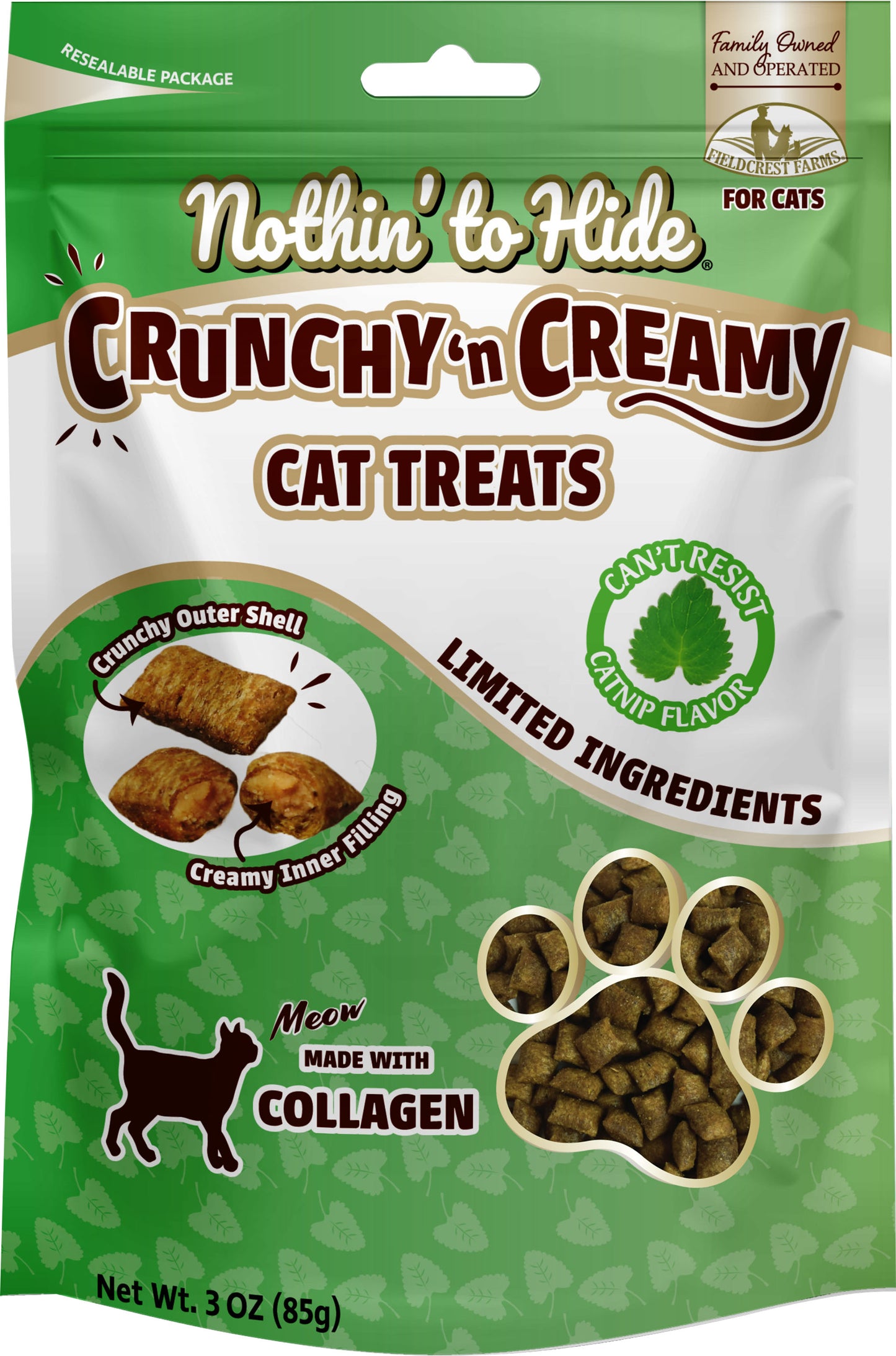 Nothin' To Hide Collagen Cat Treats