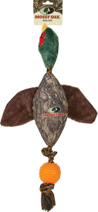 Mossy Oak Pheasant Bird With Tpr Ball & Rope