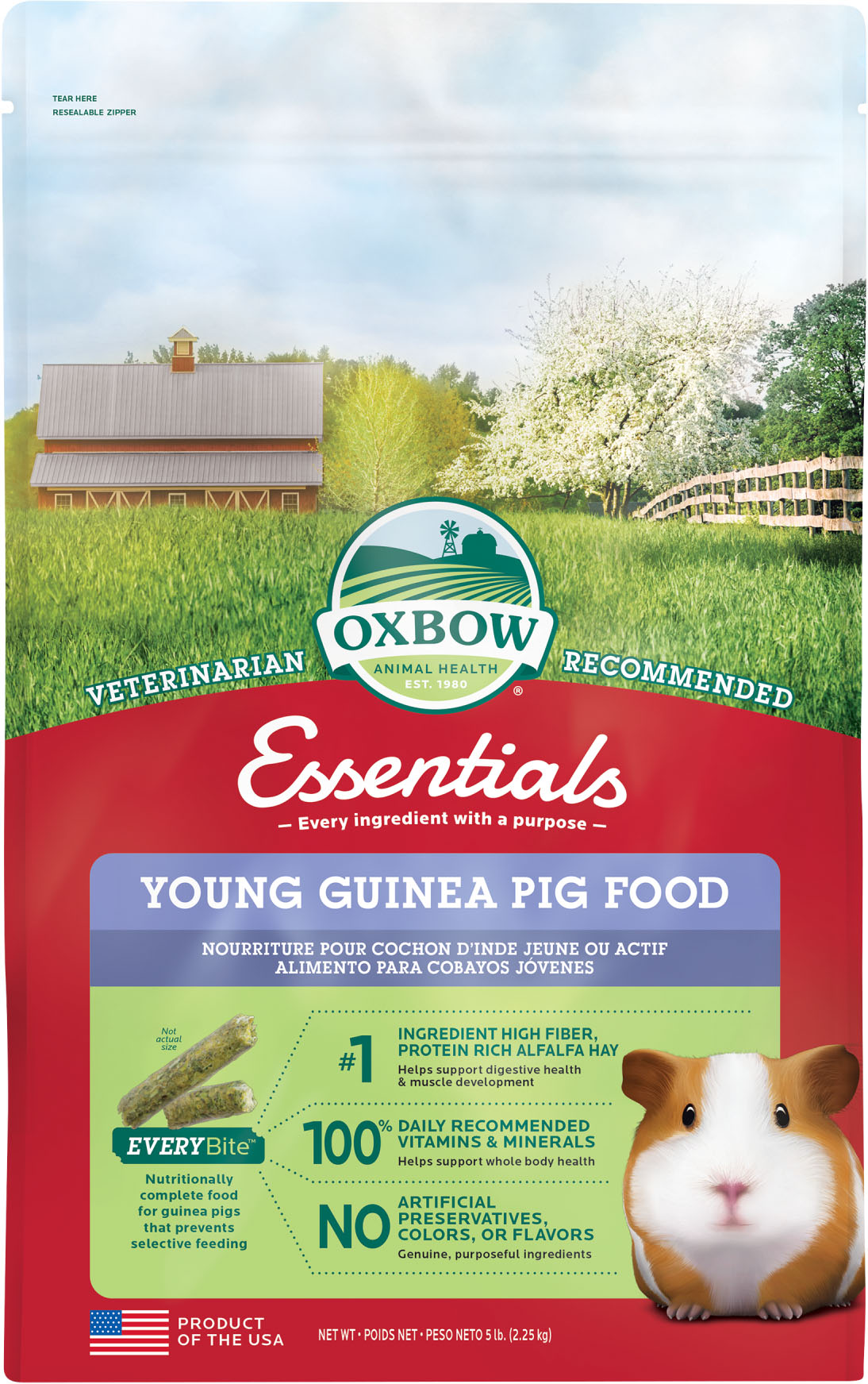 Essentials Young Guinea Pig Food