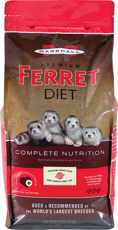 Marshall Premium Ferret Diet Complete Nutrition