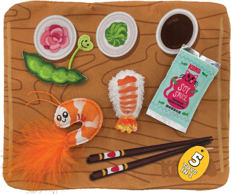 Kong Pull-A-Partz Sushi