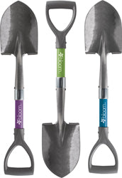 Bloom Mini Shovel W/Fiberglass D Handle