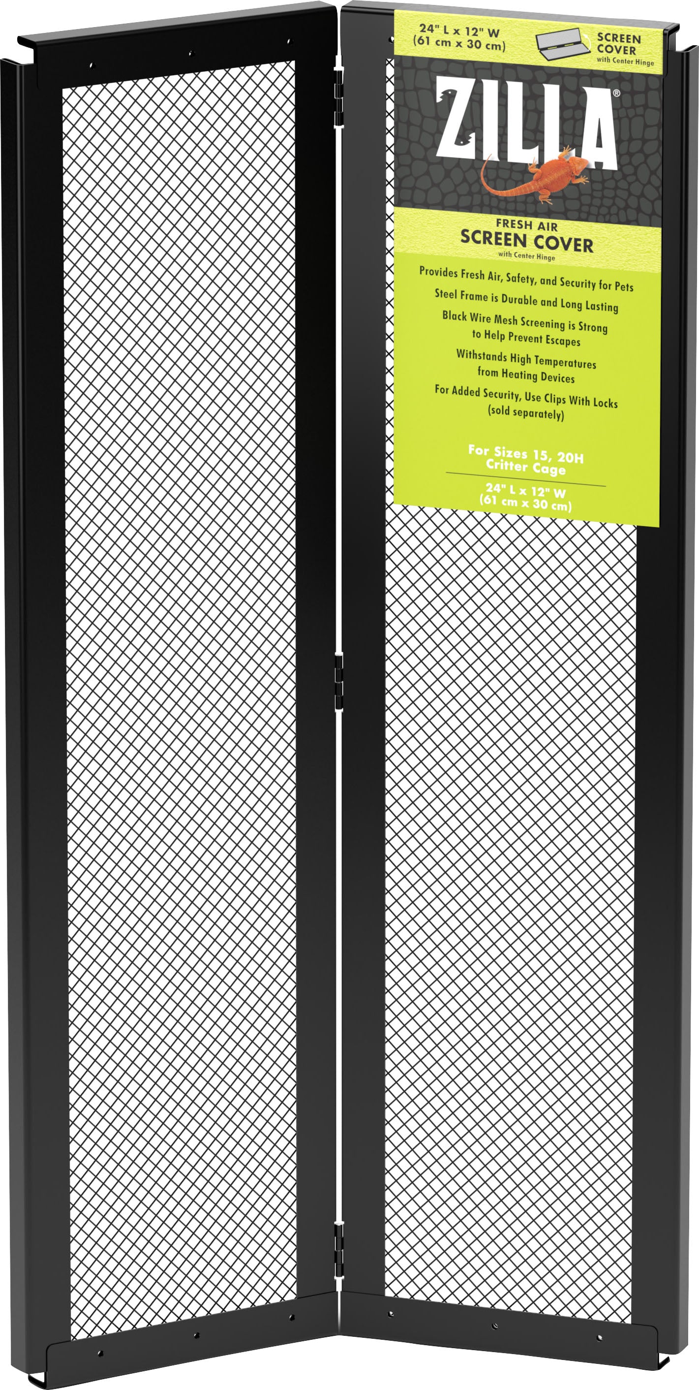 Fresh Air Screen Cover W/Center Hinge